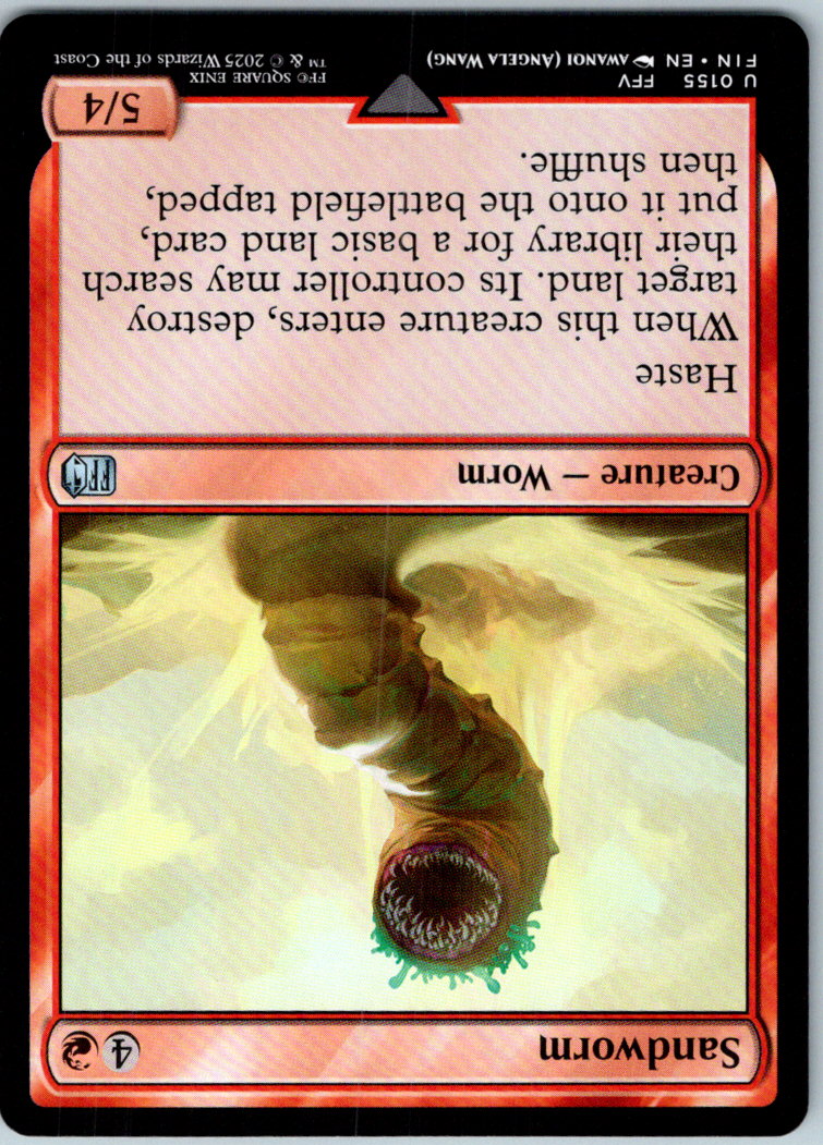 Sandworm 155 Uncommon FINAL FANTASY Magic: The Gathering Near Mint