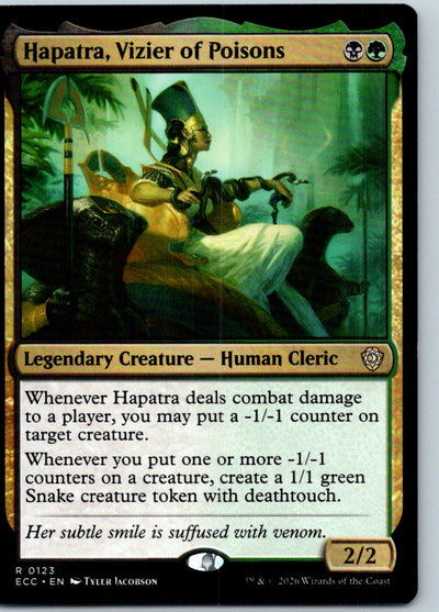 Hapatra, Vizier of Poisons Commander: Lorwyn Eclipsed Magic: The Gathering NM
