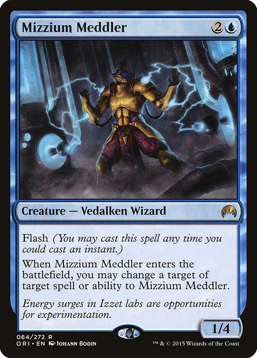 Mizzium Meddler 64 Rare Magic Origins Magic: The Gathering Near Mint