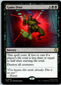 Game Over 18 Commander: Teenage Mutant Ninja Turtles Magic: The Gathering NM