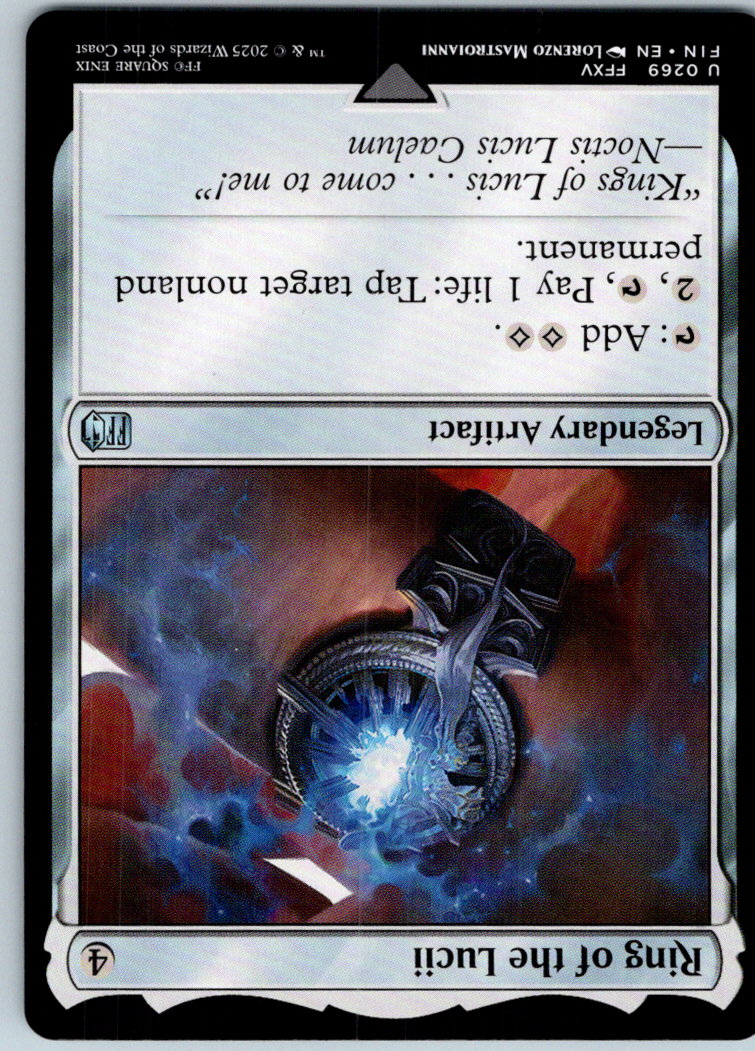 Ring of the Lucii 269 Uncommon FINAL FANTASY Magic: The Gathering Near Mint