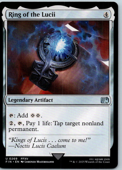 Ring of the Lucii 269 Uncommon FINAL FANTASY Magic: The Gathering Near Mint