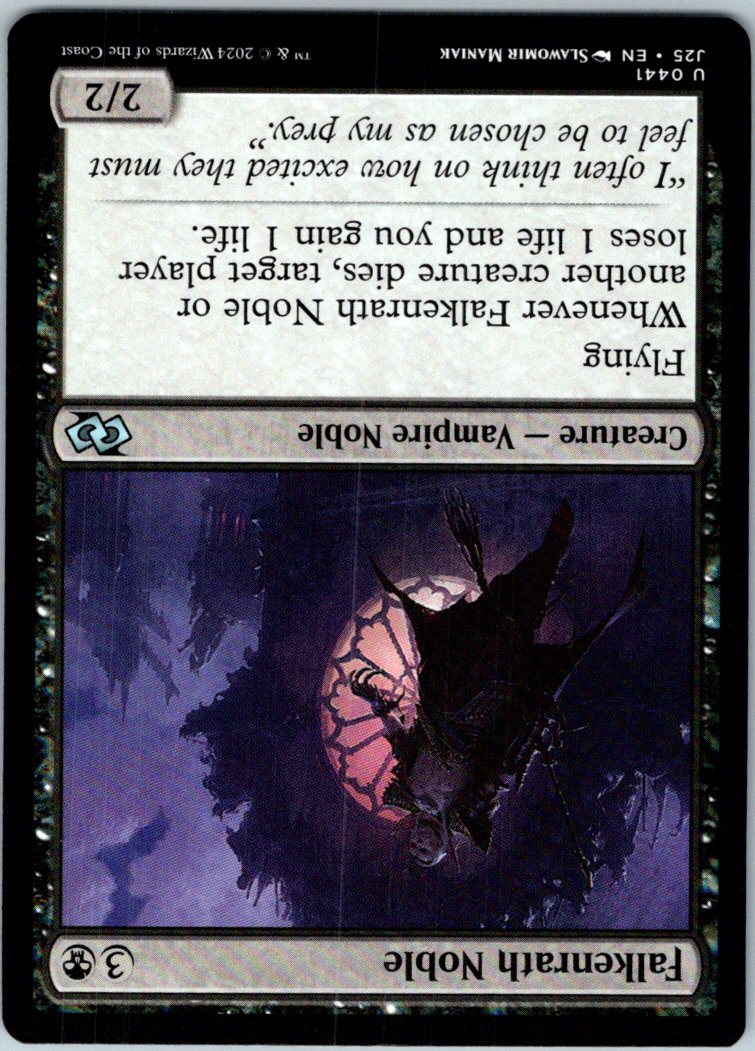 Falkenrath Noble 441 Uncommon Foundations Jumpstart Magic: The Gathering NM