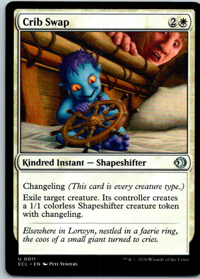 Crib Swap 11 Uncommon Lorwyn Eclipsed Magic: The Gathering Near Mint