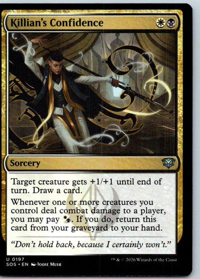 Killian's Confidence 197 Uncommon Secrets of Strixhaven Magic: The Gathering NM