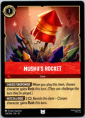 Mushu's Rocket 134/204 Uncommon Whispers in the Well Lorcana Near Mint