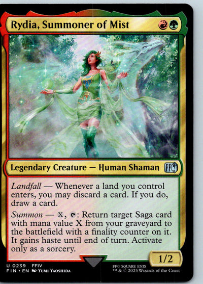 Rydia, Summoner of Mist 239 Uncommon FINAL FANTASY Magic: The Gathering NM