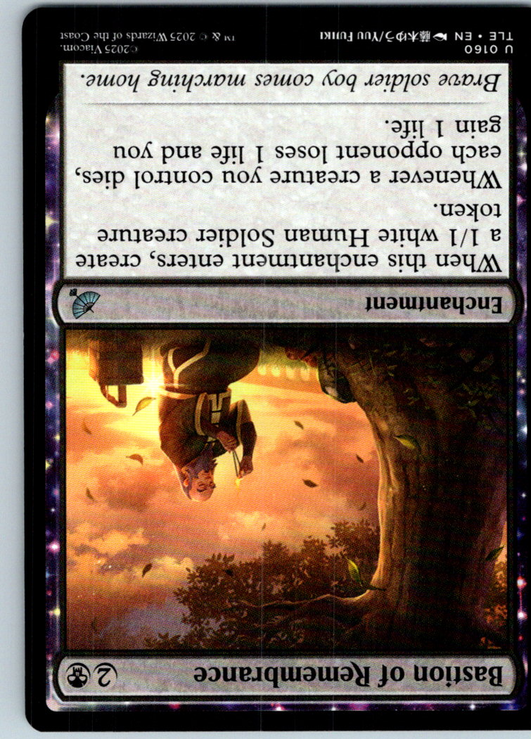 Bastion of Remembrance Avatar: The Last Airbender: Magic: The Gathering NM