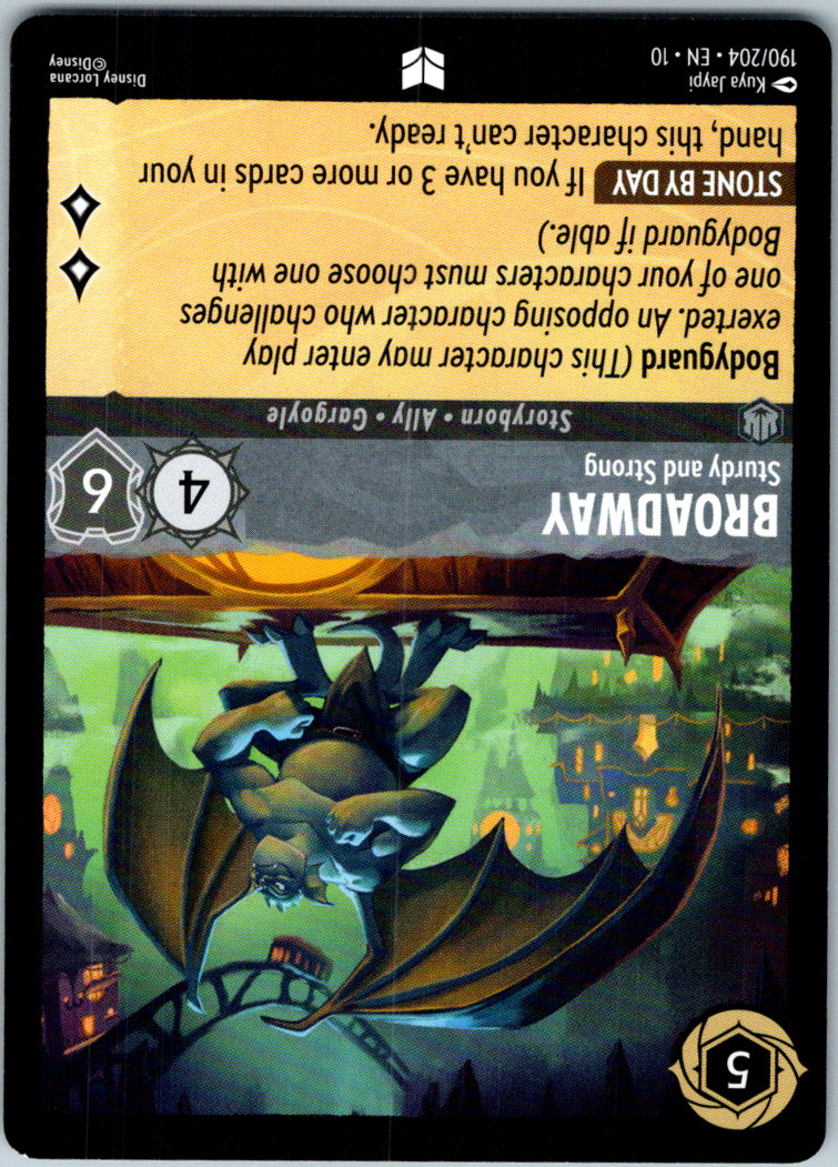 Broadway - Sturdy and Strong 190/204 Uncommon Whispers in the Well Lorcana NM