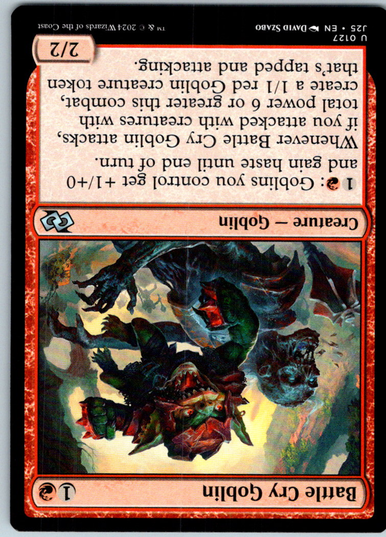Battle Cry Goblin 127 Uncommon Foundations Jumpstart Magic: The Gathering NM