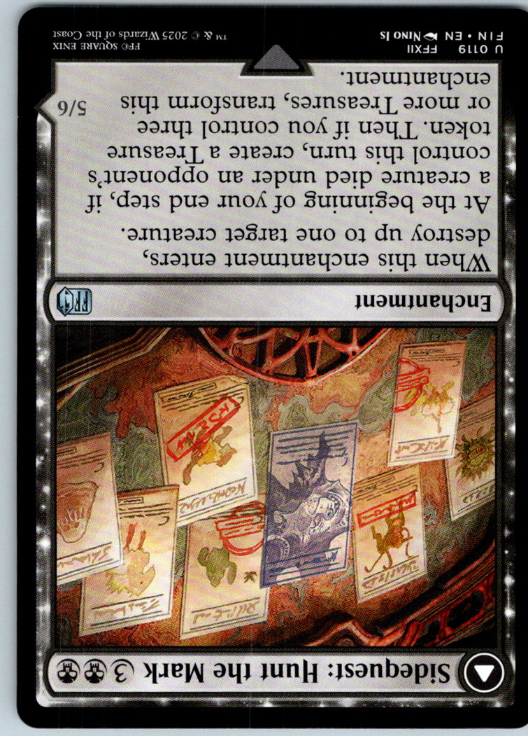 Sidequest: Hunt the Mark 119 Uncommon FINAL FANTASY Magic: The Gathering NM