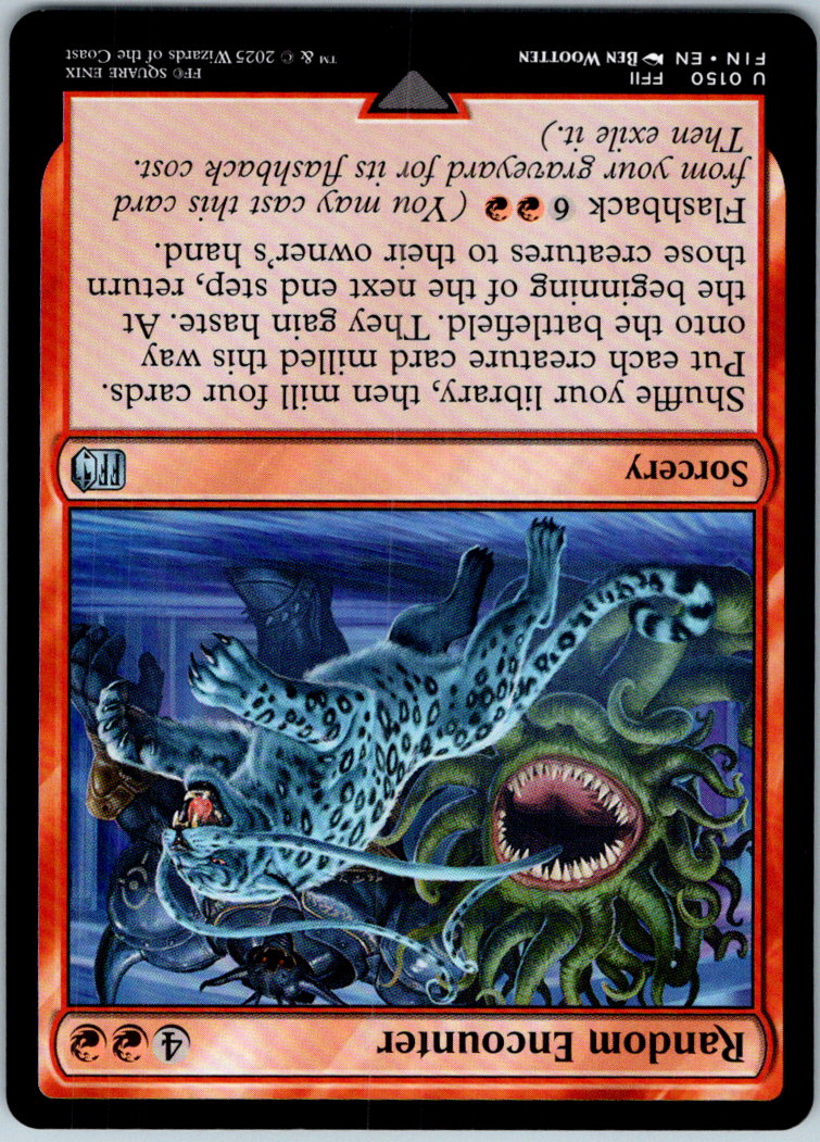 Random Encounter 150 Uncommon FINAL FANTASY Magic: The Gathering Near Mint