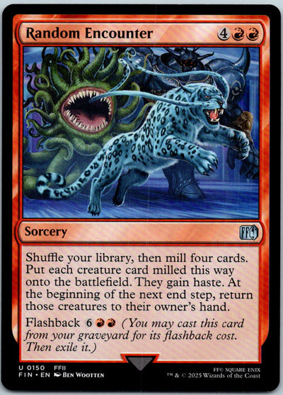 Random Encounter 150 Uncommon FINAL FANTASY Magic: The Gathering Near Mint