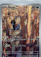 Deino 146/086 Holo Illustration Rare White Flare Pokemon Near Mint