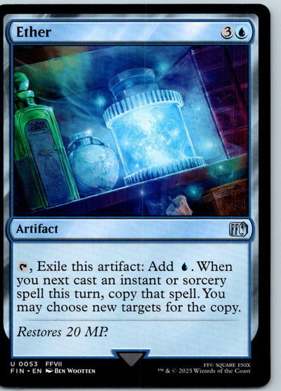 Ether 53 Uncommon FINAL FANTASY Magic: The Gathering Near Mint
