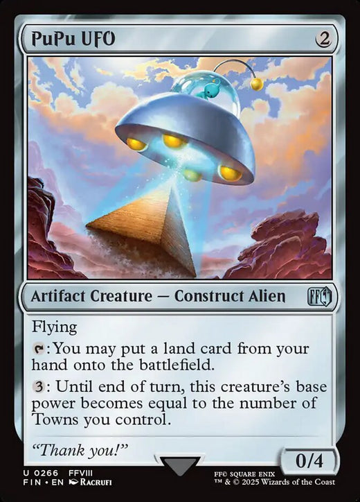 PuPu UFO 266 Uncommon FINAL FANTASY Magic: The Gathering Near Mint