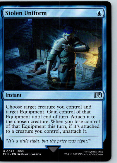 Stolen Uniform 75 Uncommon FINAL FANTASY Magic: The Gathering Near Mint