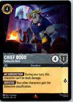 Chief Bogo - Calling the Shots 185/204 Rare Whispers in the Well Lorcana NM