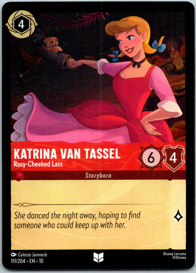 Katrina Van Tassel - Rosy-Cheeked Lass 111/204 Whispers in the Well Lorcana NM