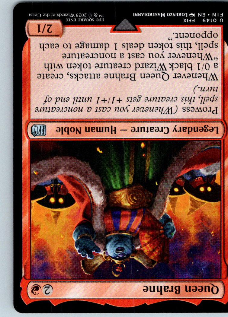 Queen Brahne 149 Uncommon FINAL FANTASY Magic: The Gathering Near Mint