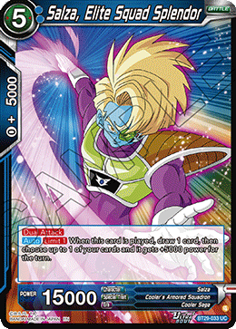 Salza, Elite Squad Splendor BT29-033 Fearsome Rivals Dragon Ball Super NM