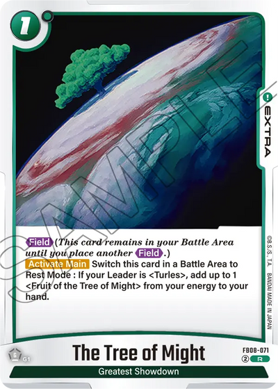 The Tree of Might FB08-071 R Saiyan's Pride Dragon Ball Super Near Mint
