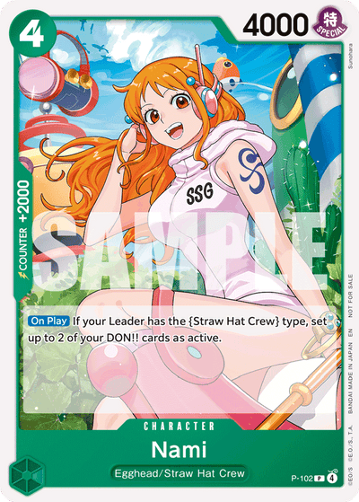 Nami (Tournament Pack 2026 Vol. 2) P-102 One Piece Promotion Cards One Piece NM