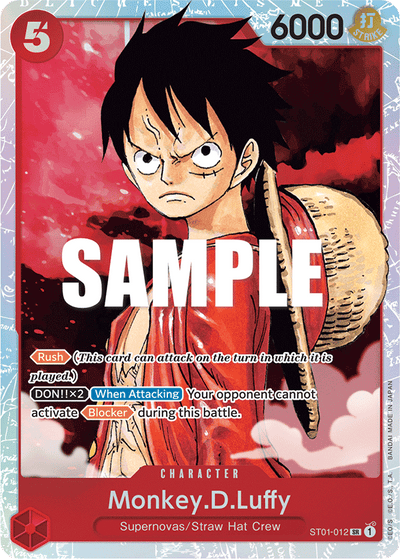 Monkey.D.Luffy ST01-012 One Piece Promotion Cards One Piece NM