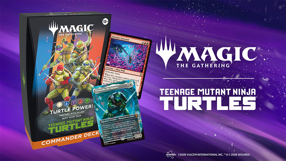 Magic: The Gathering Teenage Mutant Ninja Turtles Turtle Power! Commander Deck