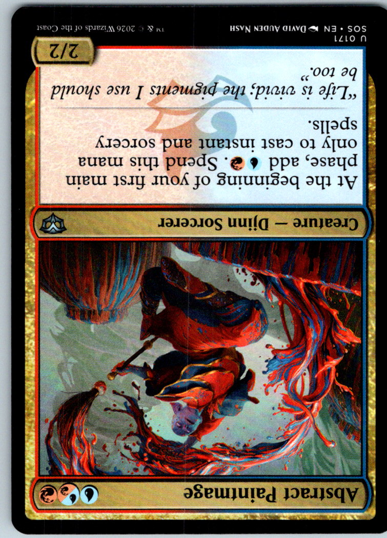 Abstract Paintmage 171 Uncommon Secrets of Strixhaven Magic: The Gathering NM