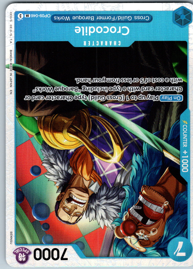 Crocodile (046) OP09-046 Super Rare Emperors in the New World One Piece NM