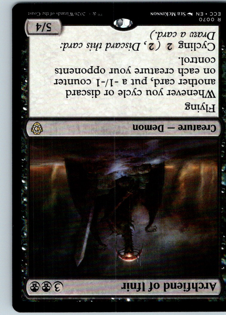 Archfiend of Ifnir 70 Rare Commander: Lorwyn Eclipsed Magic: The Gathering NM