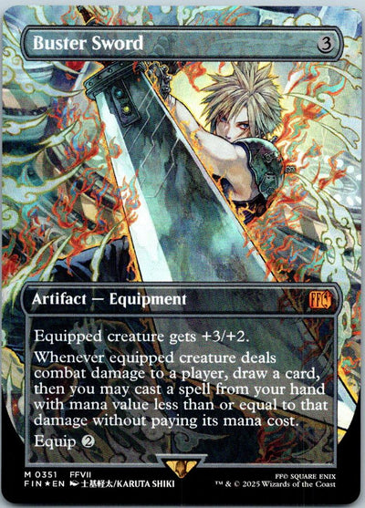 Buster Sword (Borderless) 351