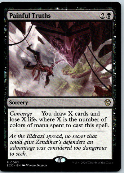 Painful Truths 82 Rare Commander: Lorwyn Eclipsed Magic: The Gathering Near Mint