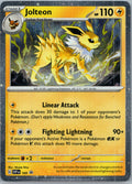 Jolteon (Cosmos Holo) 169 Holo Rare Scarlet & Violet Promo Pokemon Near Mint