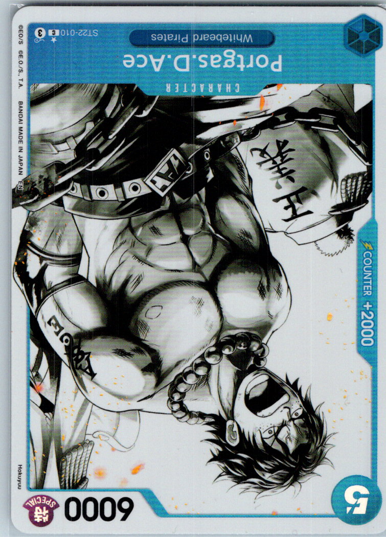 Portgas.D.Ace (Parallel) ST22-010 Starter DeckAce & Newgate One Piece Foil NM