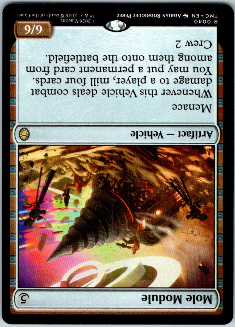 Mole Module (Surge Foil)  Holo Commander: Magic: The Gathering NM