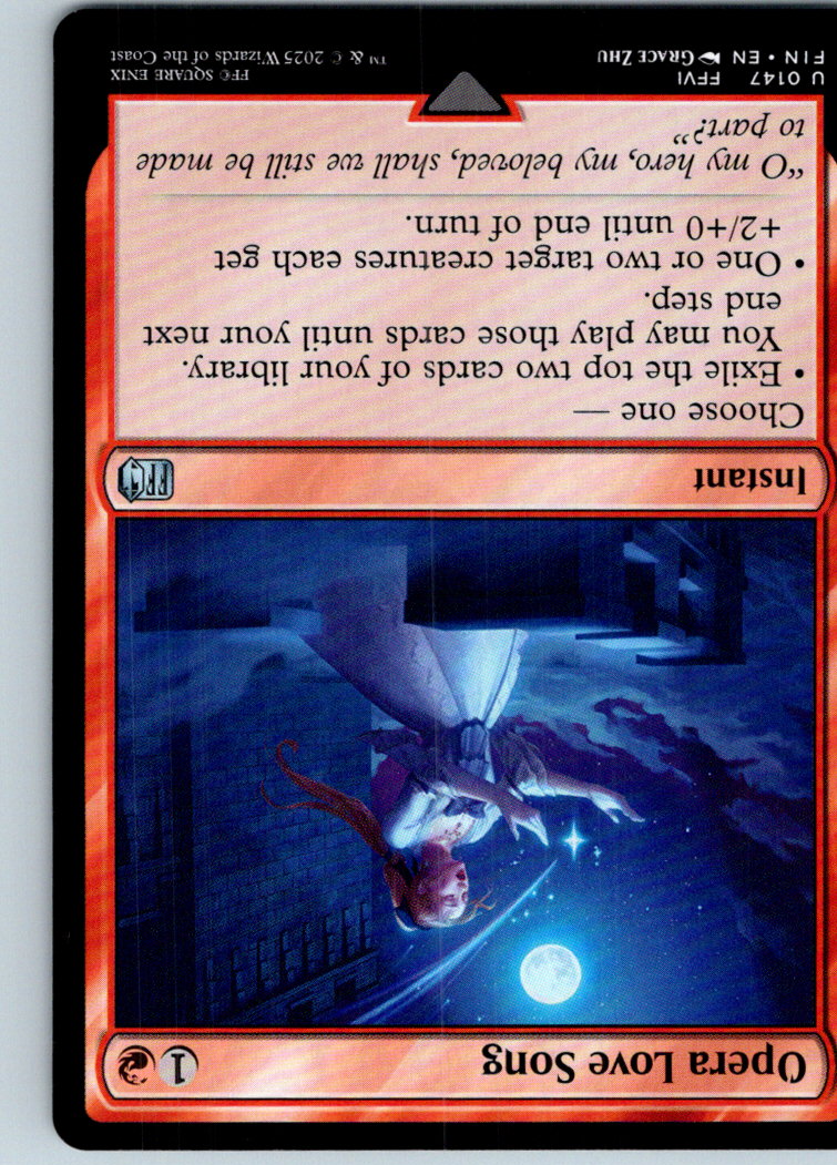 Opera Love Song 147 Uncommon FINAL FANTASY Magic: The Gathering Near Mint