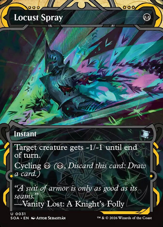 Locust Spray 31 Secrets of Strixhaven: Mystical Archive Magic: The Gathering NM