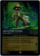 Inspector Tezuka - Resolute Officer 177/204 Whispers  Lorcana Cold Foil NM