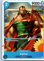 Kyros OP10-046 Super Rare Royal Blood One Piece Near Mint