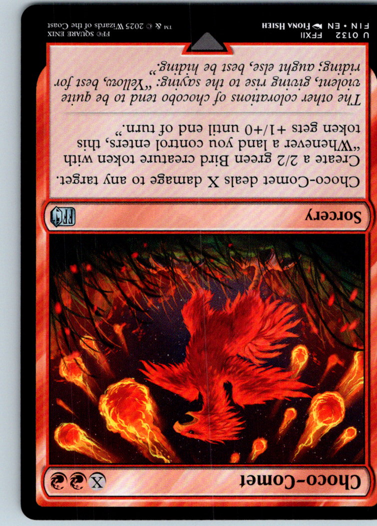 Choco-Comet 132 Uncommon FINAL FANTASY Magic: The Gathering Near Mint