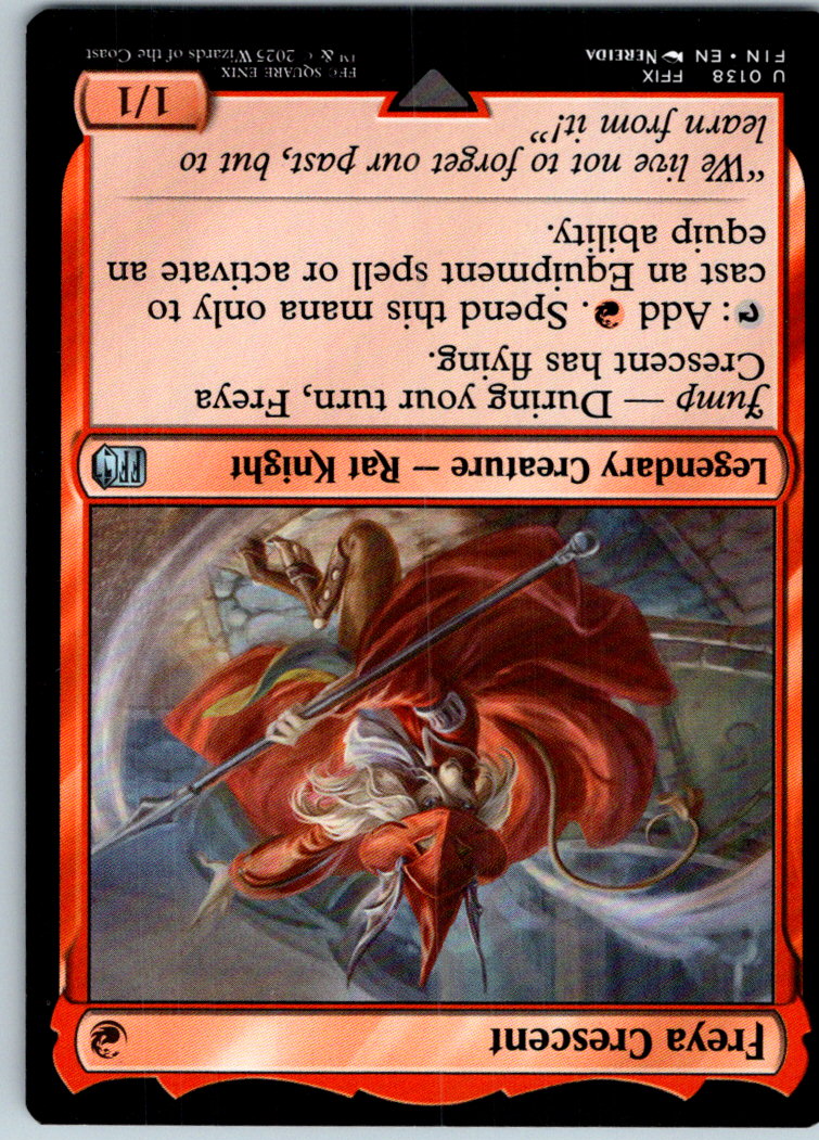Freya Crescent 138 Uncommon FINAL FANTASY Magic: The Gathering Near Mint