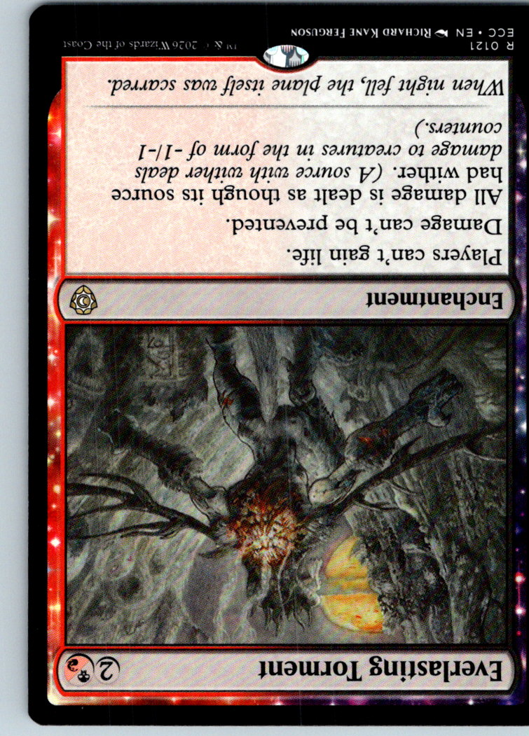 Everlasting Torment 121 Rare Commander: Lorwyn Eclipsed Magic: The Gathering NM