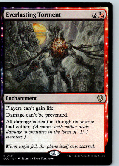 Everlasting Torment 121 Rare Commander: Lorwyn Eclipsed Magic: The Gathering NM