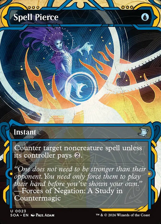 Spell Pierce 23 Secrets of Strixhaven: Mystical Archive Magic: The Gathering NM