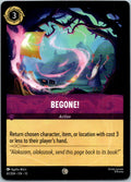 Begone! 61/204 Common Whispers in the Well Lorcana Near Mint