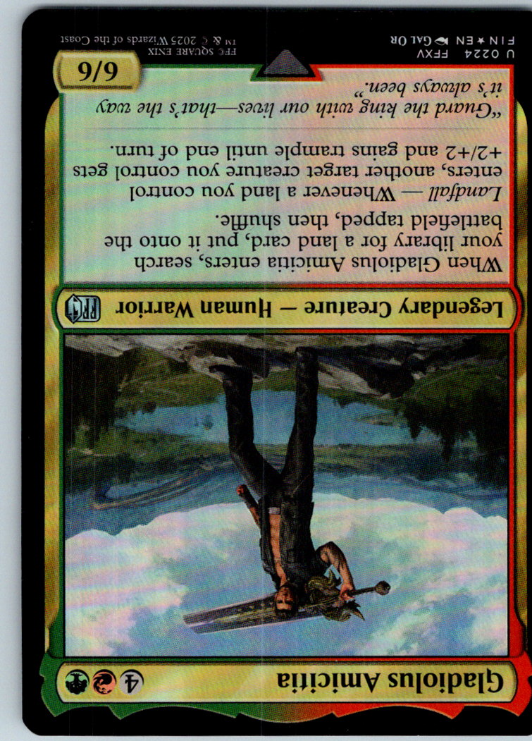 Gladiolus Amicitia 224 Uncommon FINAL FANTASY Magic: The Gathering Near Mint