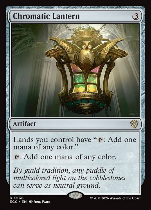Chromatic Lantern 138 Rare Commander: Lorwyn Eclipsed Magic: The Gathering NM