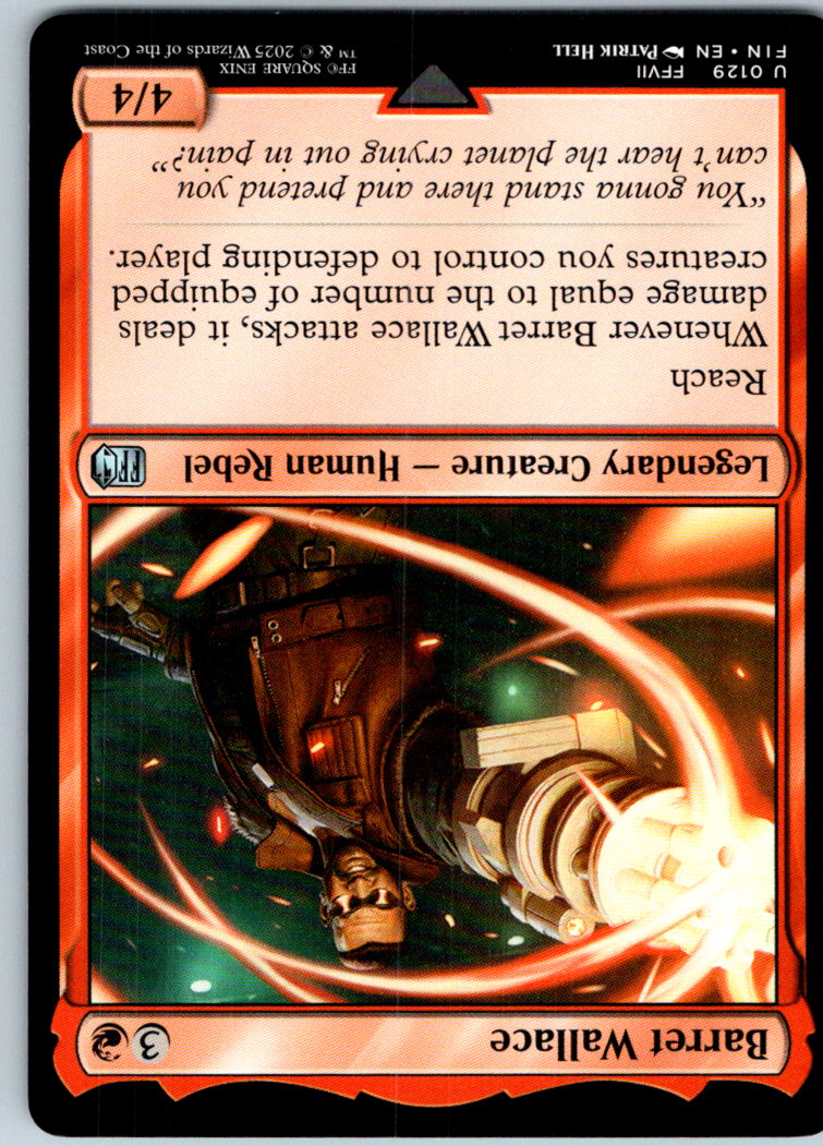Barret Wallace 129 Uncommon FINAL FANTASY Magic: The Gathering Near Mint